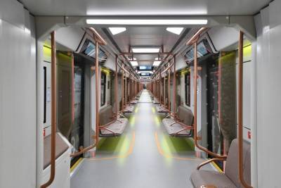 Поезд нового поколения "Москва-2020" запустили на Калужско-Рижской линии метро