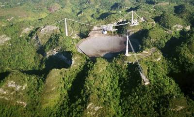 В Пуэрто-Рико разрушился телескоп "Аресибо"