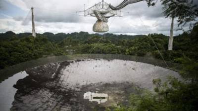 Один из крупнейших радиотелескопов мира "Аресибо" рухнул через несколько дней после закрытия