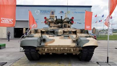 Баранец оценил боевые возможности новой российской БМПТ "Терминатор"