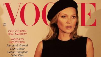 Кейт Мосс снялась для британского Vogue через 28 лет после дебюта: атмосферные фото