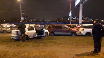 В Невском районе Петербурга произошло массовое ДТП
