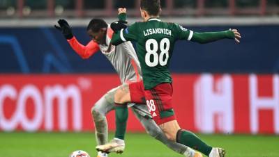 «Локомотив» потерпел поражение от «Зальцбурга» в матче Лиги чемпионов