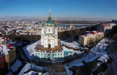 В Киеве показали убранство обновленной Андреевской церкви (ФОТО, ВИДЕО)