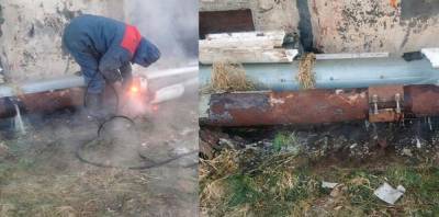 В Шахтерске из-за аварии 11 домов остались без тепла