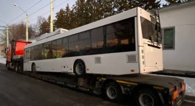 В Чебоксары прибыл первый новый троллейбус из 68