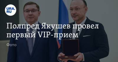 Полпред Якушев провел первый VIP-прием. Фото