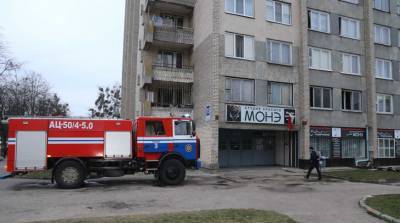 В Гродно из общежития при пожаре эвакуировали более 80 человек