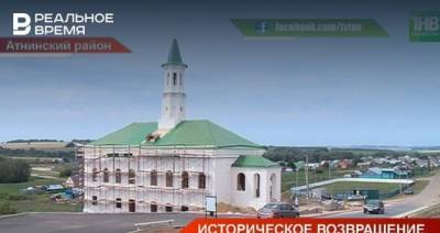 Старейшую мечеть Татарстана откроют после реставрации