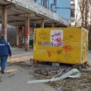 В Хортицком районе Запорожья демонтировали незаконно установленные МАФы. Фото