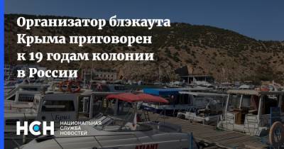 Организатор блэкаута Крыма приговорен к 19 годам колонии в России