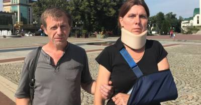 Избили и сломали ключицу: полицейские попросили женщину забрать заявление