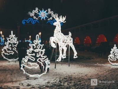 Нижний Новгород украсят к Новому году до 25 декабря