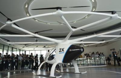 Первое воздушное такси может появиться в Сингапуре в течение трех лет