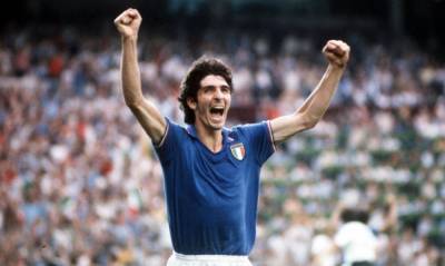 Умер чемпион мира-1982 Паоло Росси