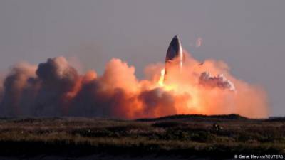 Корабль Starship SN8 Илона Маска для полетов на Марс взорвался при посадке: опубликовано первое видео