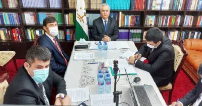 Текущее состояние сотрудничества Душанбе и Тегерана обсудили в режиме онлайн