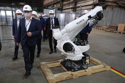 Текслер и Гартунг договорились развивать производство роботов в Челябинске