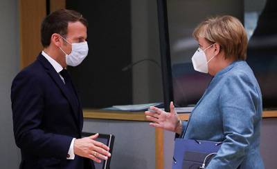 Bloomberg (США): Макрон и Меркель соглашаются не ставить вопрос о Брексите на повестку дня саммита ЕС