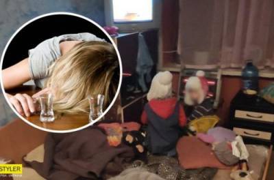 На Харьковщине женщина променяла троих больных детей на спиртное