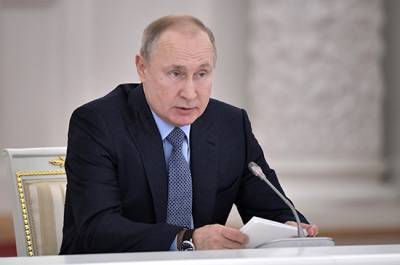 Путин сообщил, что некоторые министры лечатся от коронавируса
