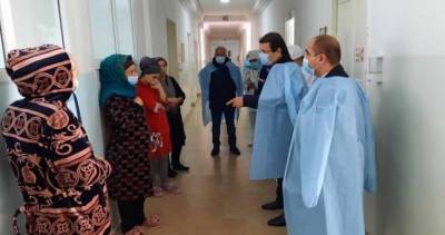 Джамолиддин Абдуллозода ознакомился с деятельностью родильного отделения Центральной больницы Вахдата - dialog.tj - Таджикистан - Вахдат