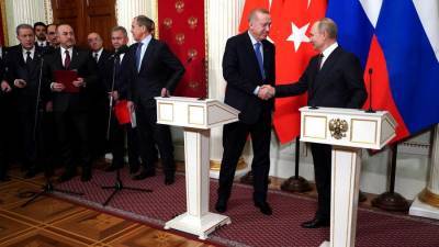 Эрдоган оценил роль Путина в урегулировании ситуации в Карабахе