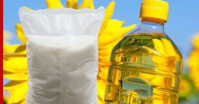 Источники заявили об ограничении цен на подсолнечное масло и сахар