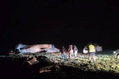 В полиции назвали вероятную причину крушения самолета АН-2 под Тернополем