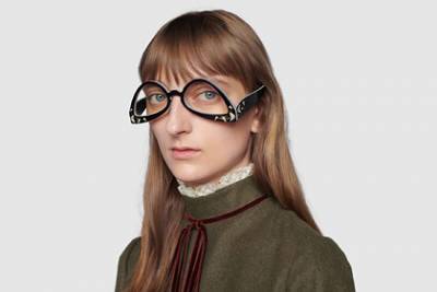 Gucci выпустили перевернутые очки за десятки тысяч рублей