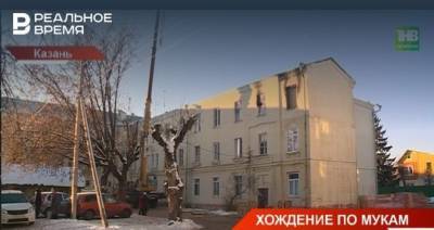 В Казани 15 семей остались без жилья после пожара в многоквартирном доме — видео