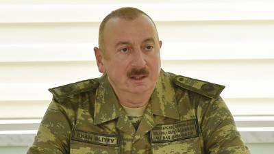 Алиев объявил предателями и отбросами тех, кто хочет вести диалог с Арменией