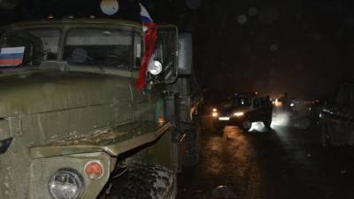 В Карабахе произошло смертельное ДТП с участием автомобиля миротворцев