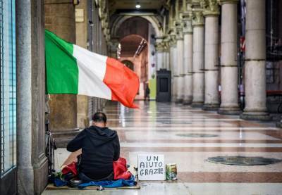 С начала пандемии в Италии потеряно полмиллиона рабочих мест