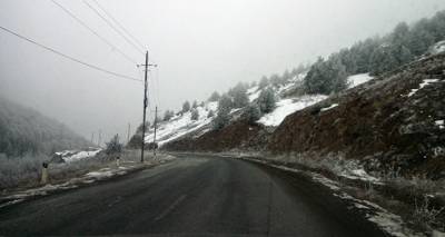 В Армении есть ряд закрытых и труднопроходимых дорог - МЧС