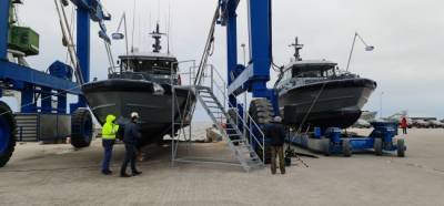 ВМС Эстонии получили первые построенные на Сааремаа катера