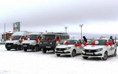 На средства ЛУКОЙЛа для бюджетных учреждений Усть-Цильмы приобрели автомобили