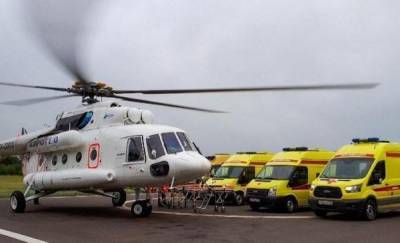 После операции в Тюмени мужчине потребовалась срочная эвакуация на вертолете