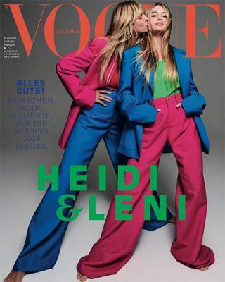 16-летняя дочь Хайди Клум дебютировала на обложке Vogue