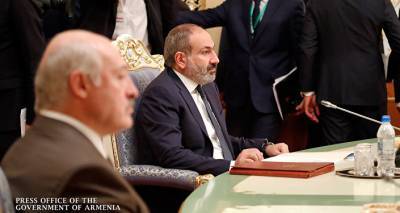 Уверены, что армянский народ с честью выйдет из непростого положения: Лукашенко Пашиняну