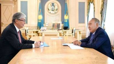 Токаев и Назарбаев приняли участие в заседании Высшего Евразийского экономического совета