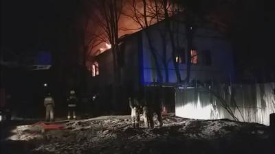 Пожар в научном центре ФМБА в Красногорске потушили спустя 18 часов