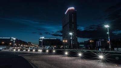 Подсветка площади Победы в Петербурге получила премию "Золотой фотон"