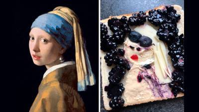 Бэнкси на тосте и «Постоянство памяти» Дали из ветчины: съедобные версии произведений живописи
