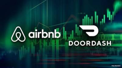 Акции Airbnb после IPO подорожали на 140%, а DoorDash — на 86%