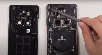 Флагманский Huawei Mate 40 Pro провалил тест на ремонтопригодность: ведро клея и болтов