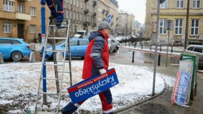В Польше вновь провалилась попытка назвать улицу в честь Леха Качиньского
