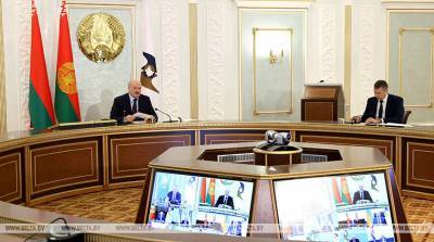 "Этот год стал настоящим испытанием на прочность" - главное из выступления Лукашенко на саммите ЕАЭС