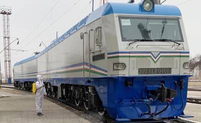 Узбекистан получит 30 современных китайских электровозов