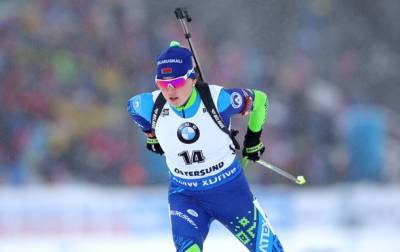 Биатлон: Алимбекова сенсационно выиграла спринт в Хохфильцене